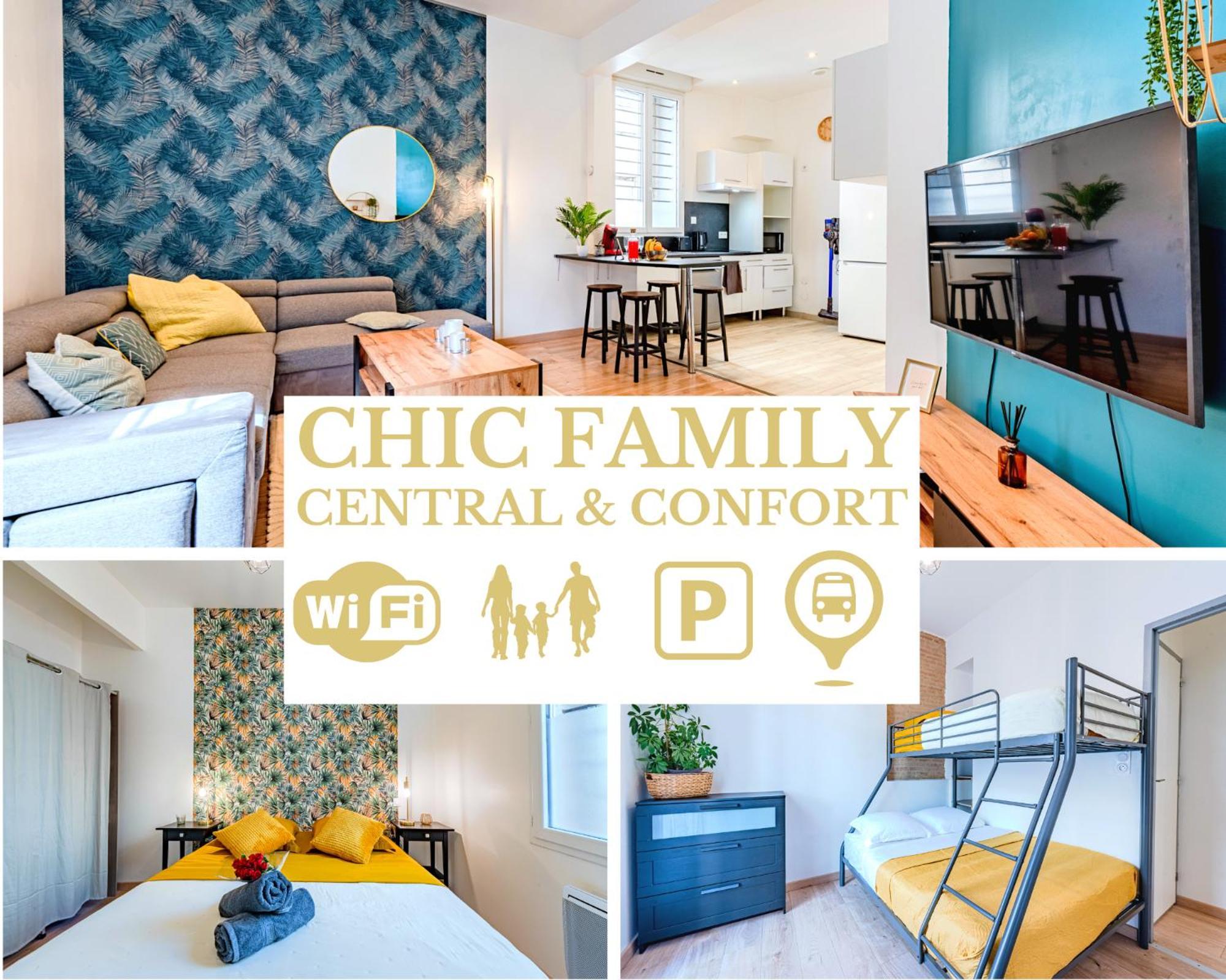 Chic Family - Neuf & Moderne - Parking Wifi Centre Ville Gare Tgv - Confort Ideal Famille - Offre Speciale Perpignan Exteriér fotografie
